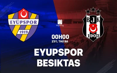 Dự Đoán Sốc: Besiktas 'Nghiền Nát' Eyupspor Trên Sân Khách? Phân Tích Tỷ Lệ & Thống Kê Đối Đầu 1
