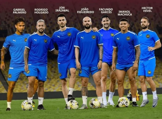 7 cầu thủ nhập tịch Malaysia có thể góp mặt trong trận đấu với ĐT Việt Nam vào tháng 3 tới.