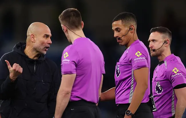 Pep Guardiola đối diện án phạt vì chỉ trích VAR sau trận hoà của Man City 1