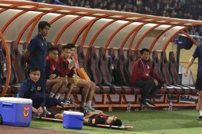 Thảm Họa Dây Chằng Tái Diễn: Nguyễn Thái Sơn Gục Ngã, U23 Việt Nam Đối Mặt Lời Nguyền Chấn Thương? 1
