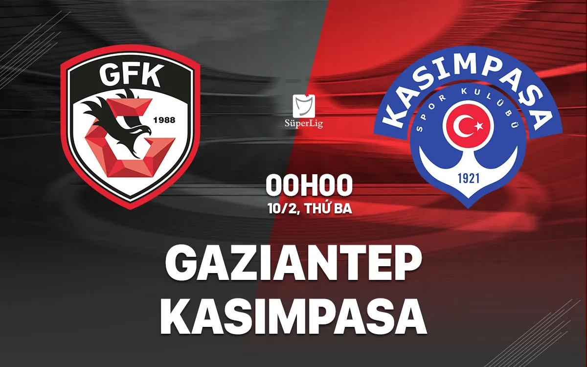 nhan dinh bong da du doan Gaziantep vs Kasimpasa vdqg tho nhi ky hom nay