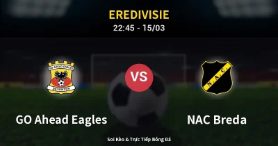 GO Ahead Eagles vs NAC Breda 15/03