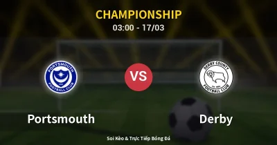 Portsmouth vs Derby 17/03