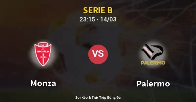 Monza vs Palermo 14/03
