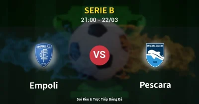 Empoli vs Pescara 22/03