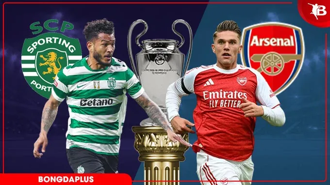 Arsenal sẽ đối đầu với Sporting ở tứ kết lượt về Champions League vào giữa tuần